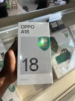 New Oppo A18 128 GB Black