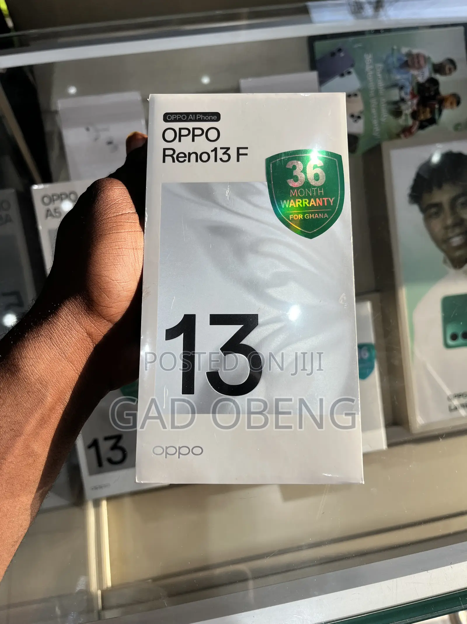 New Oppo Reno13 F 256 GB Black