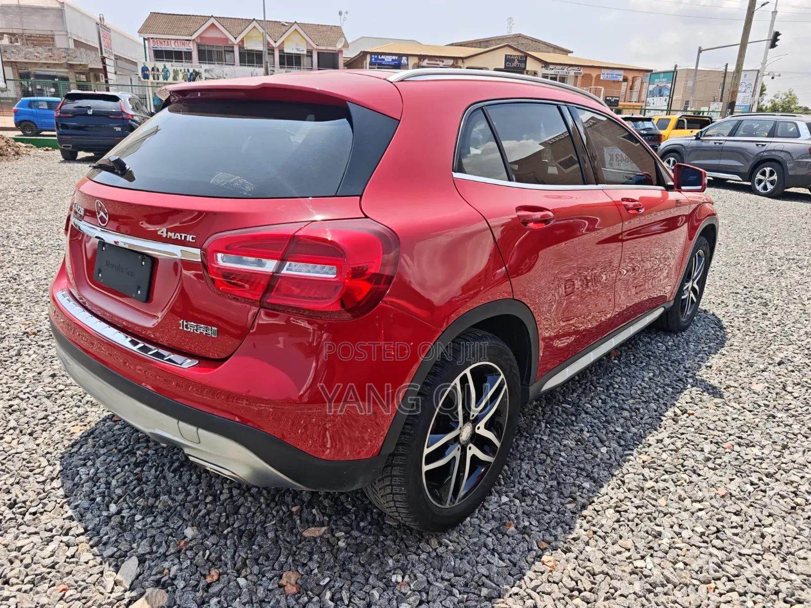 Mercedes-Benz GLA-Class 2016 Red