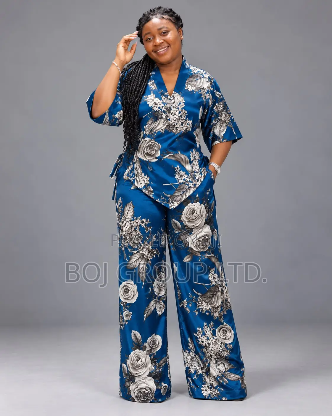 Premium Quality Ladies Shirt & Palazzo Sets–French Fabric, Ghana-Made