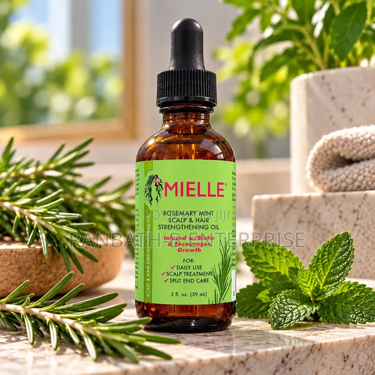 Mielle Rosemary Mint Scalp & Hair Strengthening Treatment