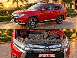 Mitsubishi Outlander SE FWD 2016 Red