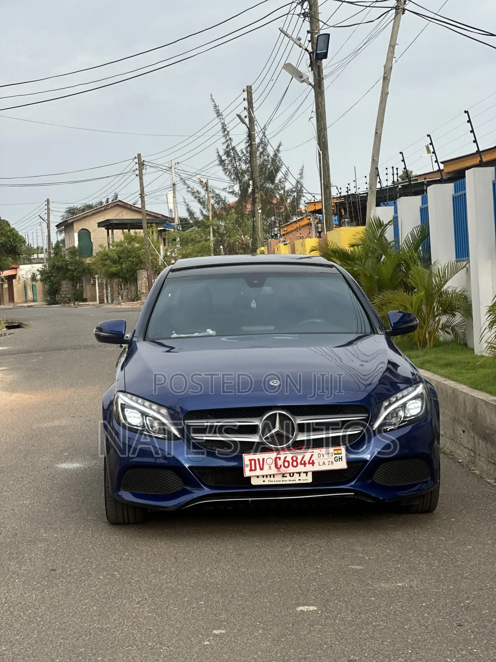 Mercedes-Benz C300 Luxury 4matic Sedan AWD (2.0L 4cyl 7A) 2017 Blue