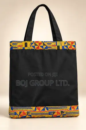 Stylish Tote Bag for Work, School & Travel – Made in Ghana