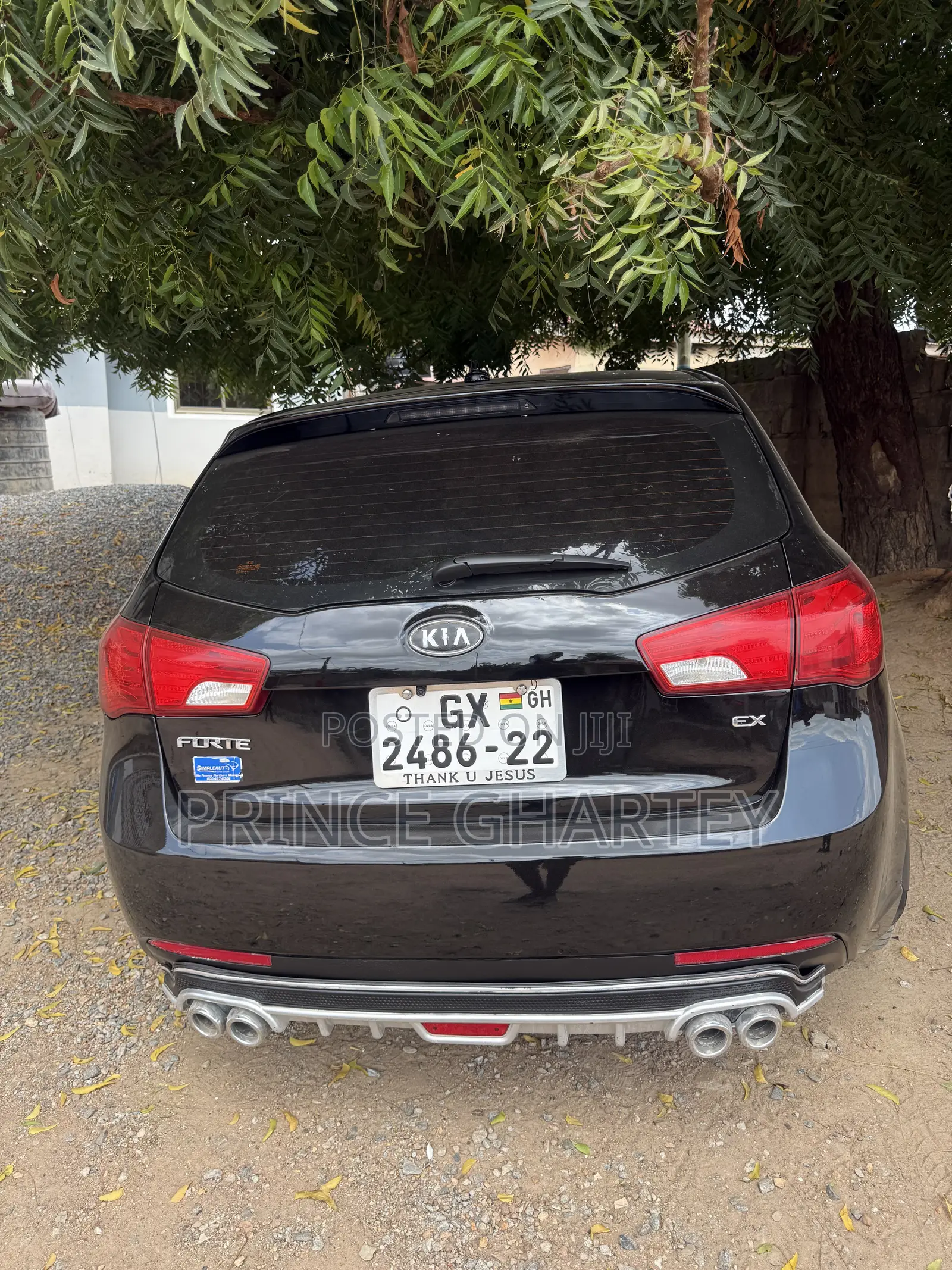 Kia Forte EX Hatchback 2012 Black