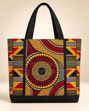 Stylish Tote Bag for Work, School & Travel – Made in Ghana