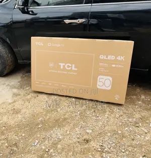 Upgrade Your TV With TCL 50 Inch UHD 4k Smart TV(Black).