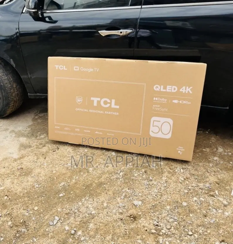 Upgrade Your TV With TCL 50 Inch UHD 4k Smart TV(Black).