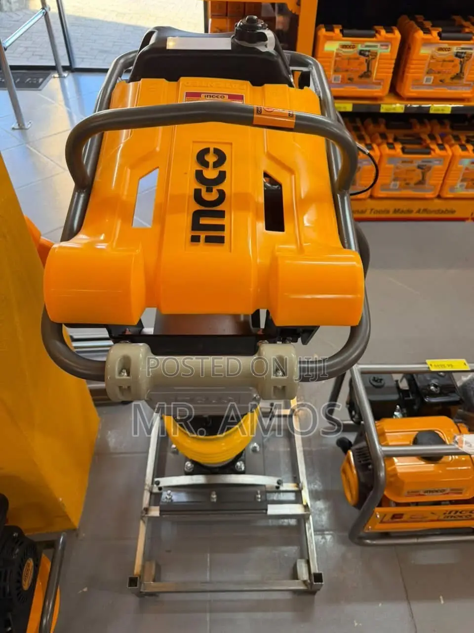79KGS Heavy Duty 4.8KW Gasoline Tamping Rammer 6.5HP - GRT75-2