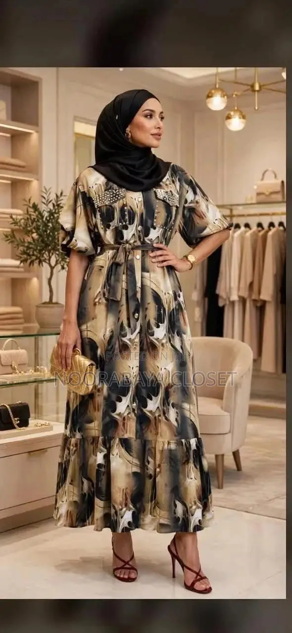 Long Elegant Ladies Dress