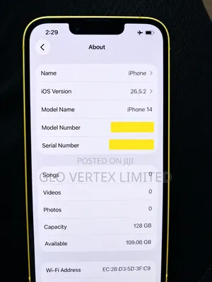 Apple iPhone 14 128 GB Yellow