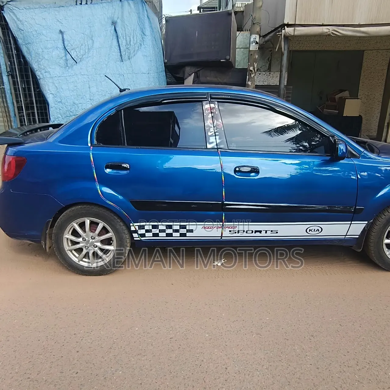 Kia Rio LX 4dr Sedan (1.6L 4cyl 4A) 2011 Blue
