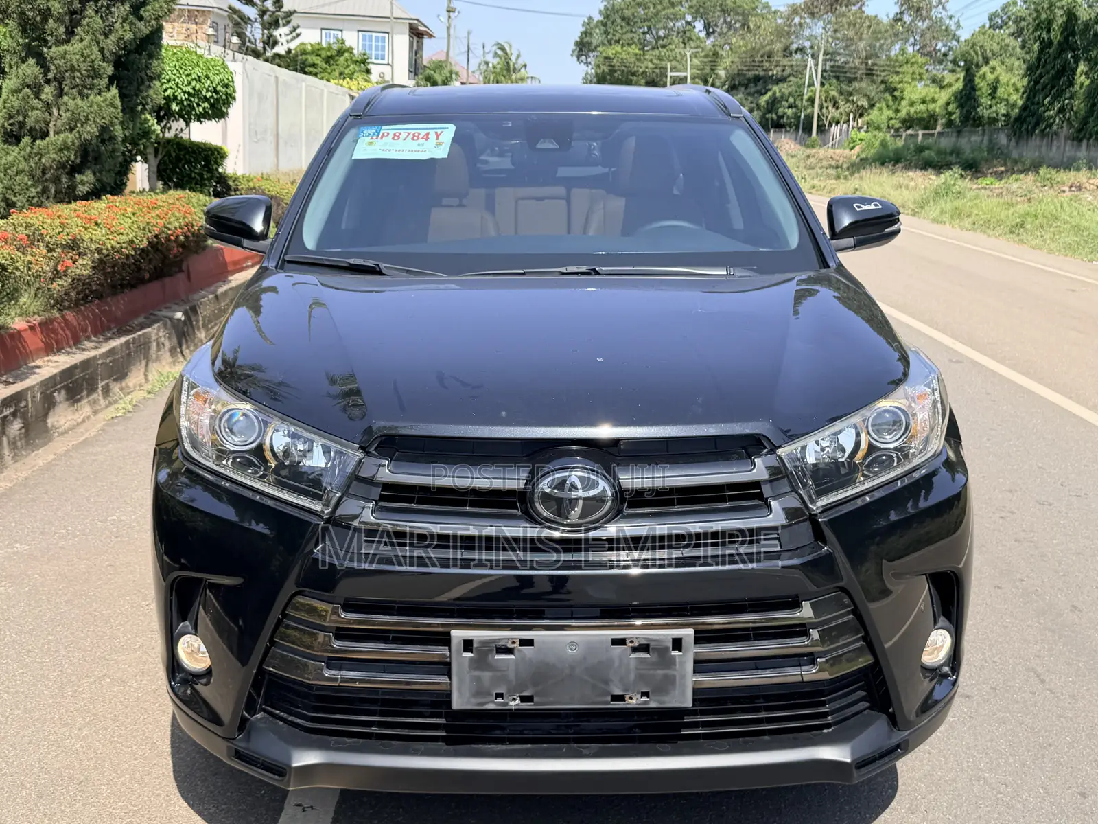 Toyota Highlander XLE 2019 Black