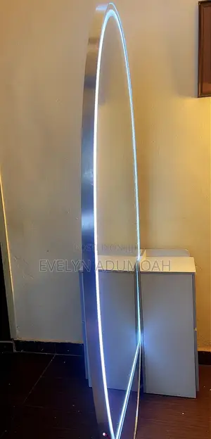 Luxury Double-Sided LED Salon Mirror With Matching Cabinets/Trolleys