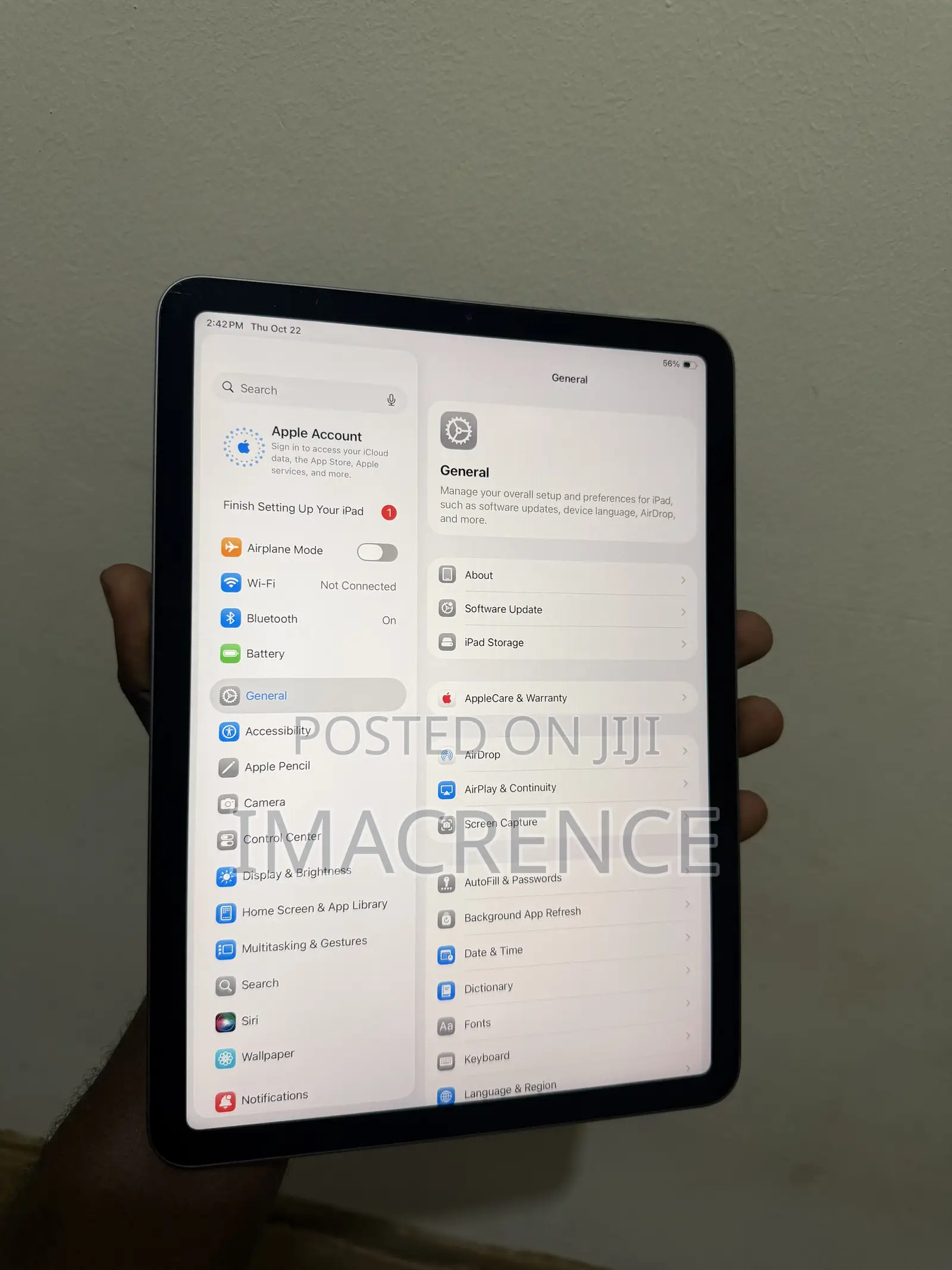 Apple iPad Air (2020) Wi-Fi 64 GB Gray