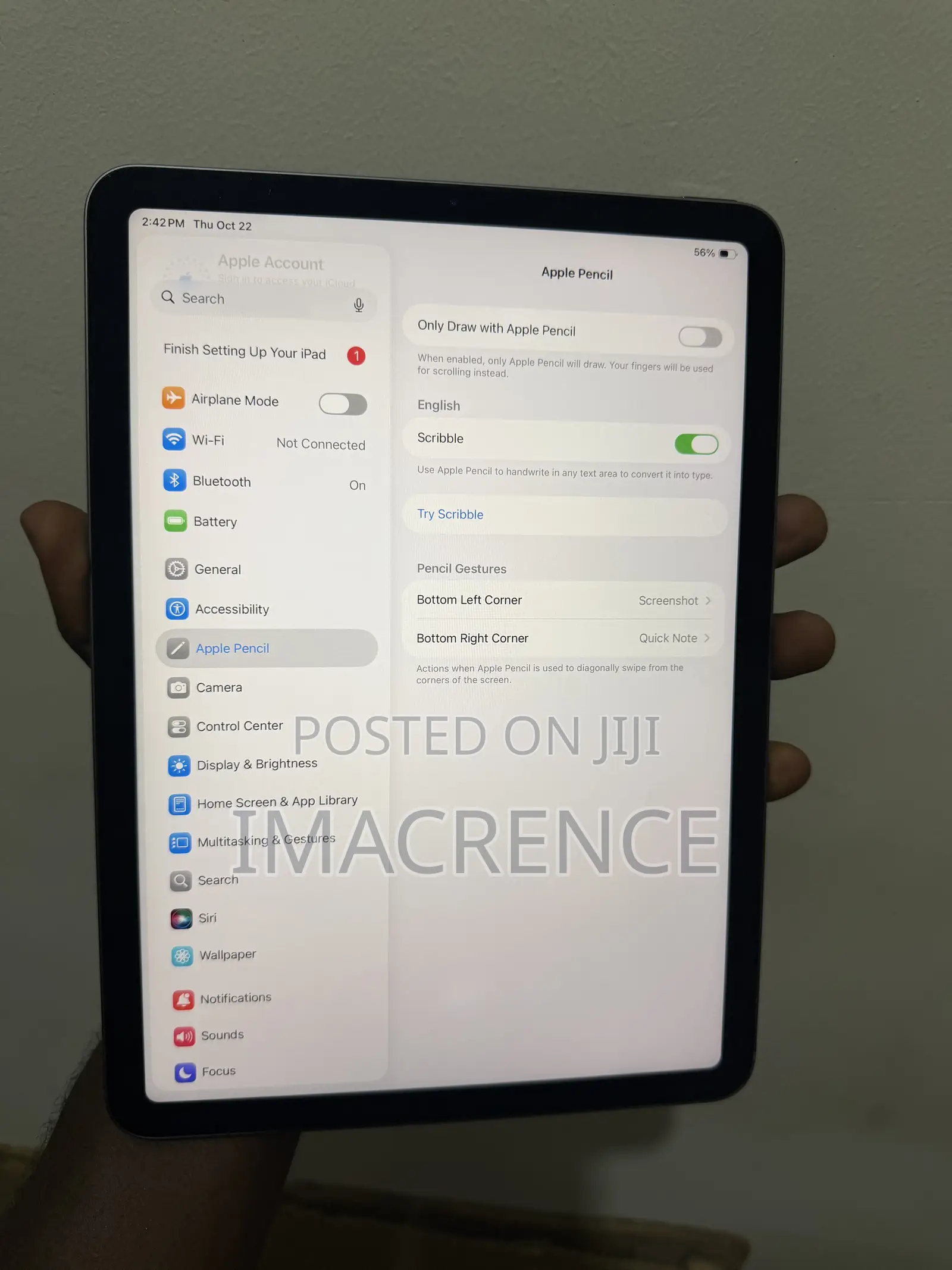 Apple iPad Air (2020) Wi-Fi 64 GB Gray