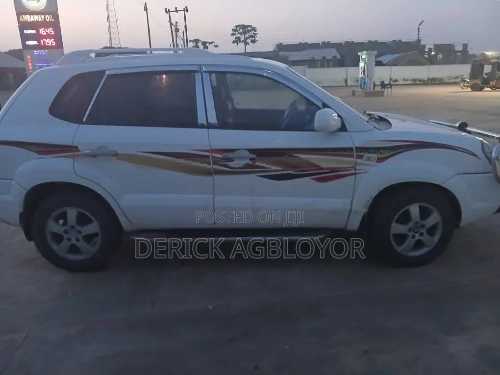Hyundai Tucson 2008 White