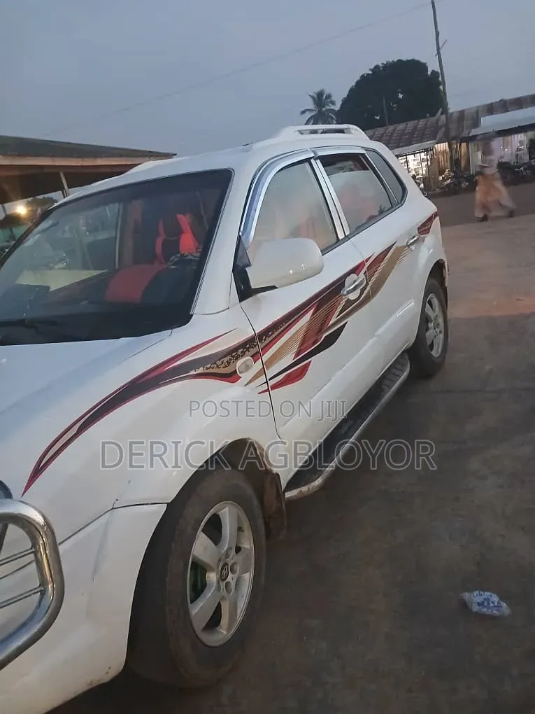 Hyundai Tucson 2008 White