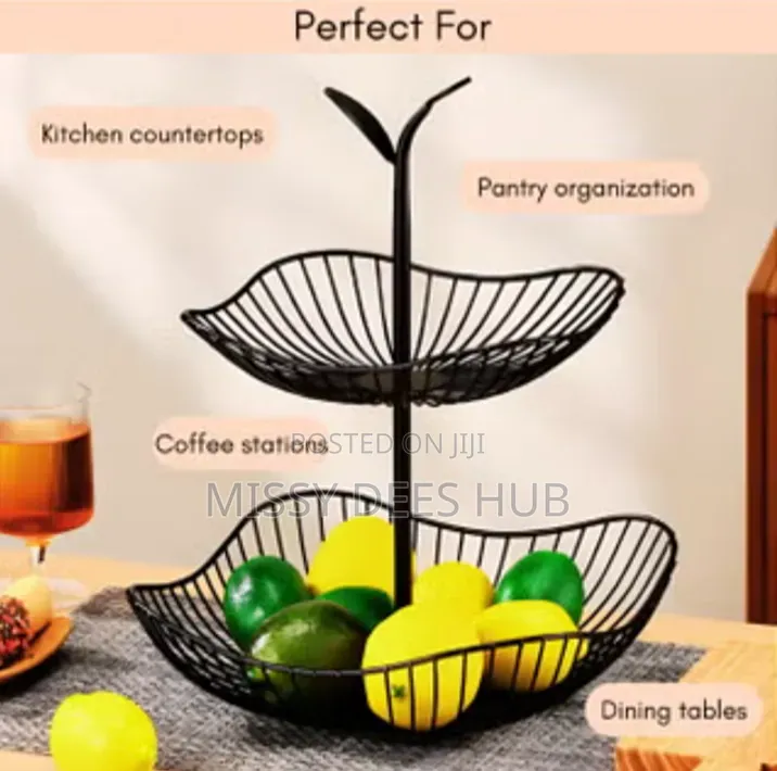 2 Layer Fruit Stand