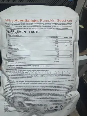 Pumpkin Seed Oil + Saw Palmetto 300soft