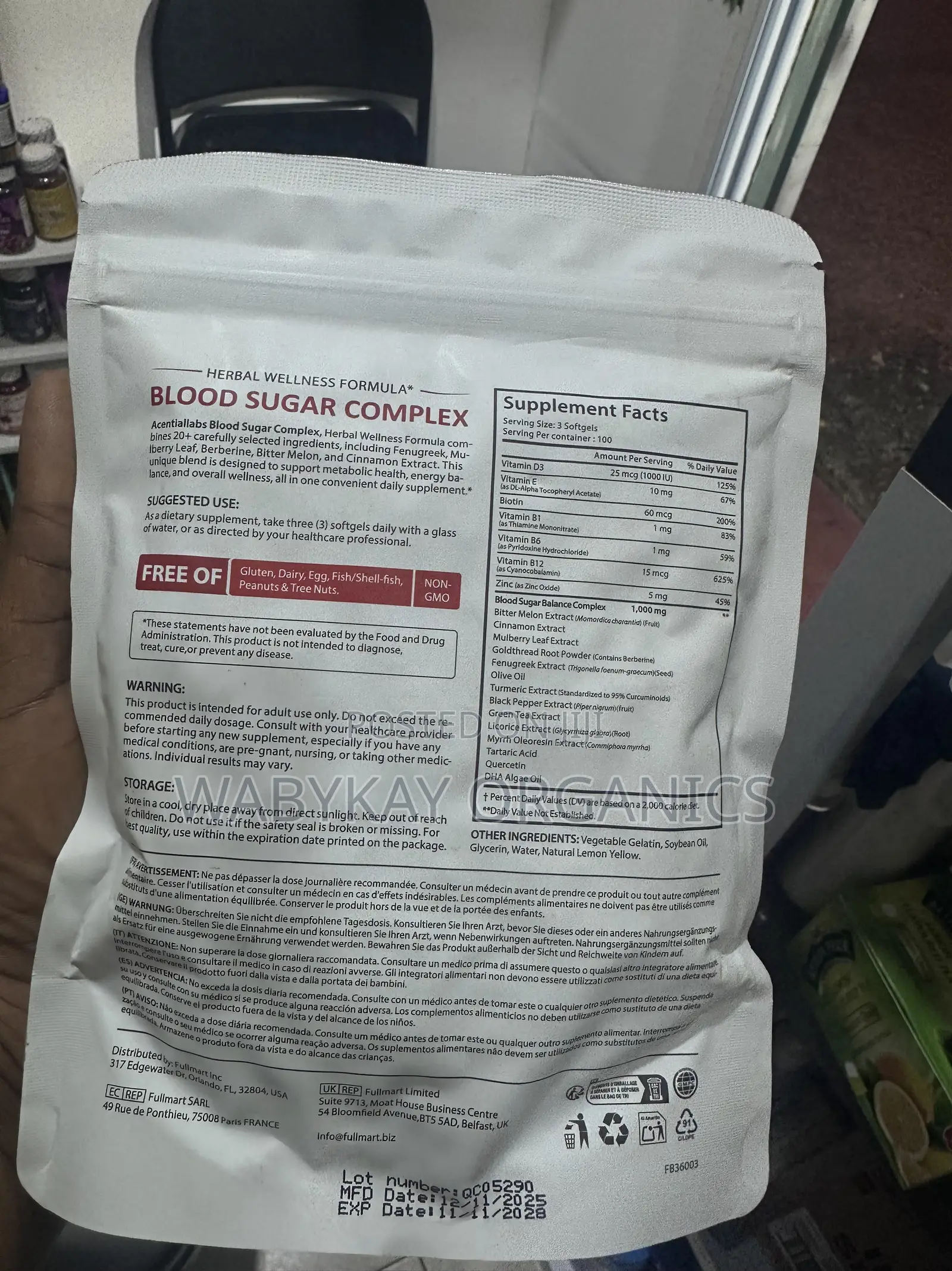 Blood Sugar Complex 300soft