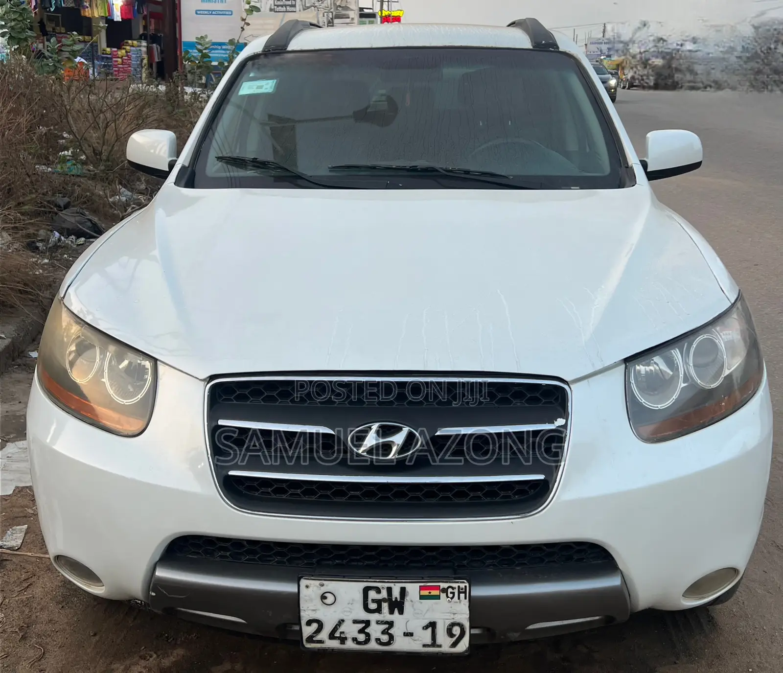 Hyundai Santa Fe 2.2 CRDi 4WD 2009 White