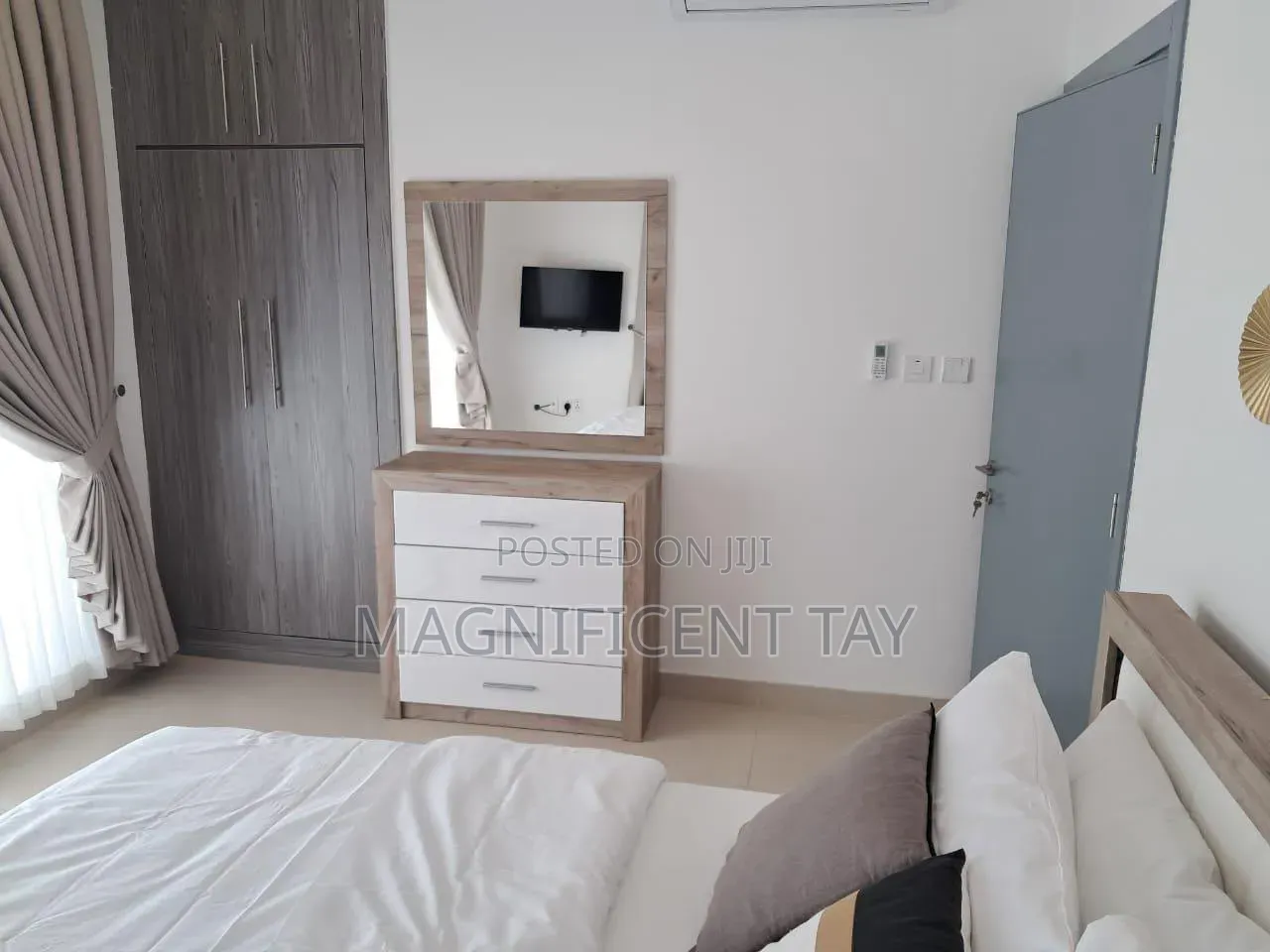 Furnished 1bdrm Room & Parlour in Magnificent, Coffee Shop Area