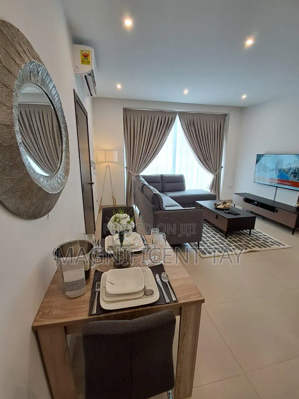 Furnished 1bdrm Room & Parlour in Magnificent, Coffee Shop Area