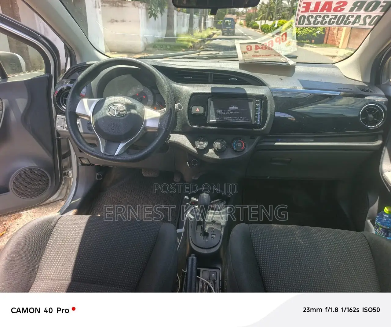 Toyota Vitz 2016 Gray