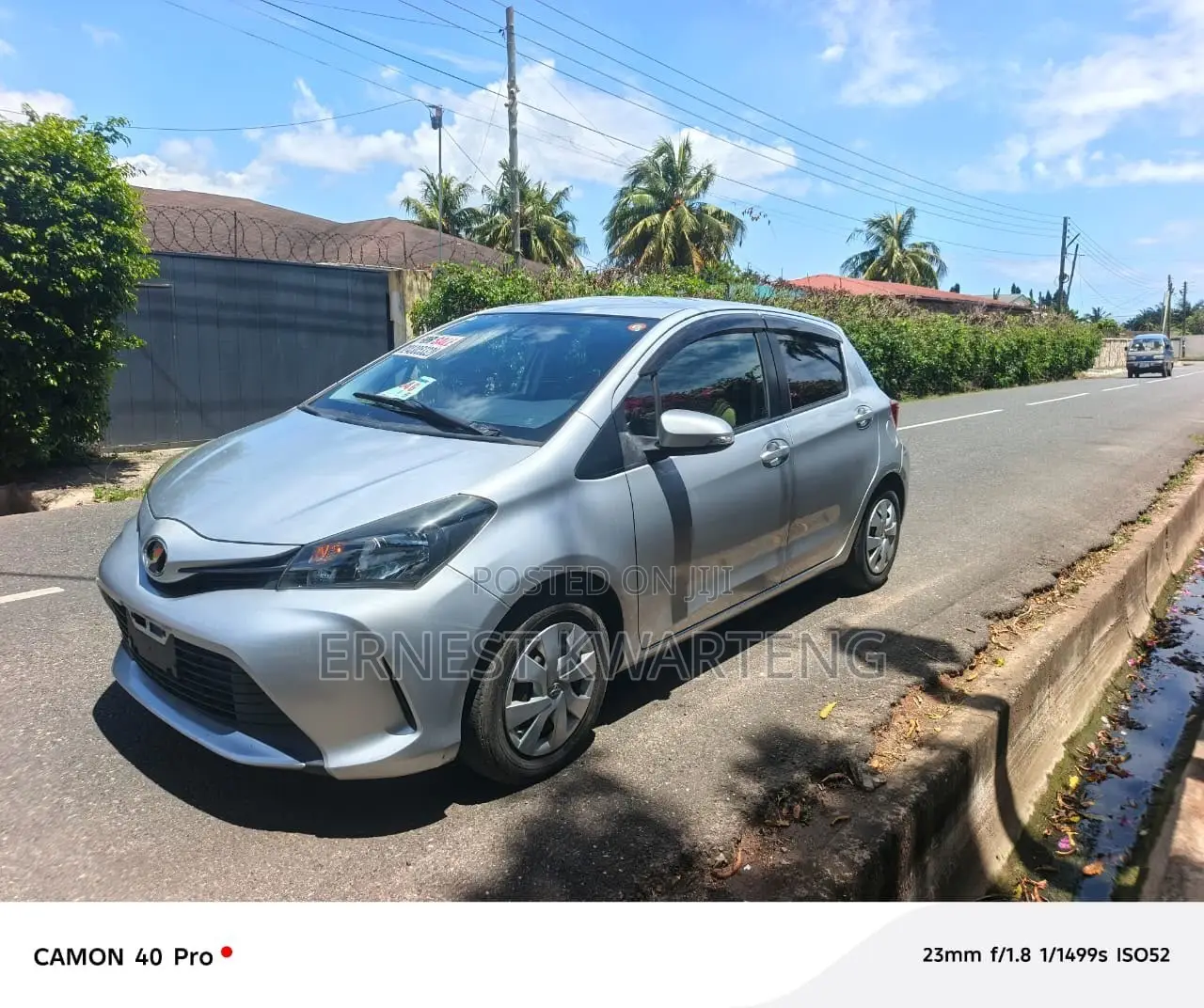 Toyota Vitz 2016 Gray