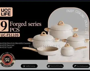 UCC LIFE Forged Series HighQuality Ceramic Coated NonStick Cookware