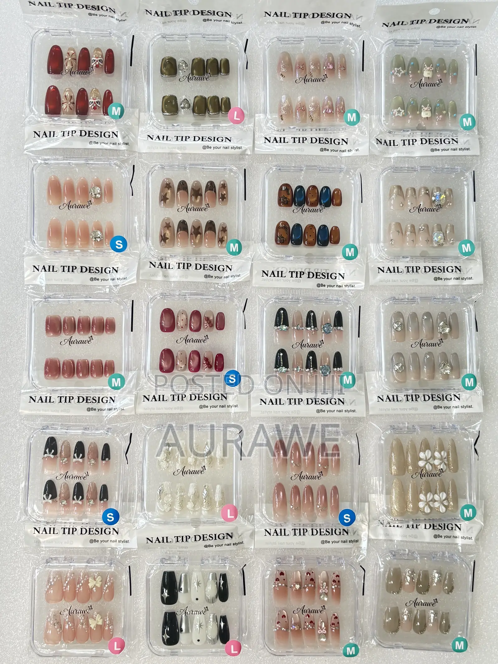 Wholesale Press-on Nails | Unique Designs | Aurawe