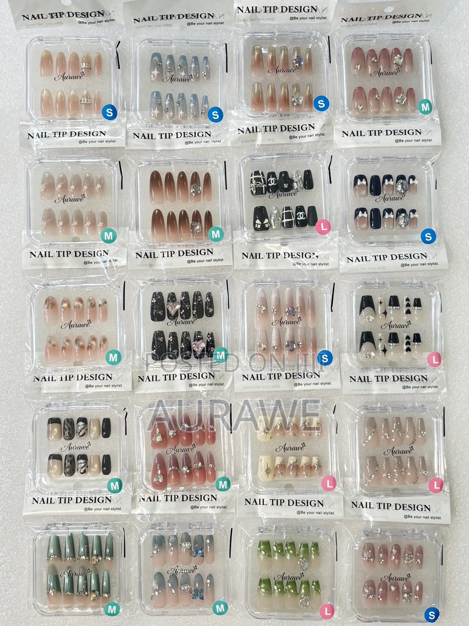 Wholesale Press-on Nails | Unique Designs | Aurawe