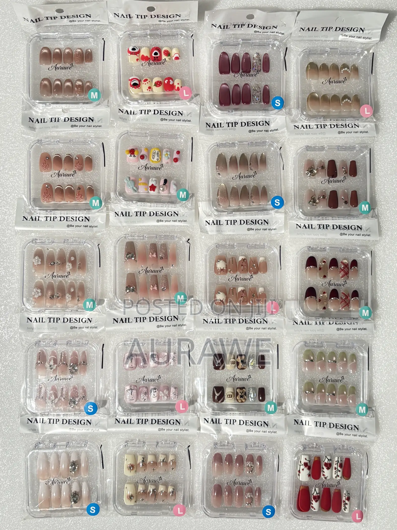 Wholesale Press-on Nails | Unique Designs | Aurawe