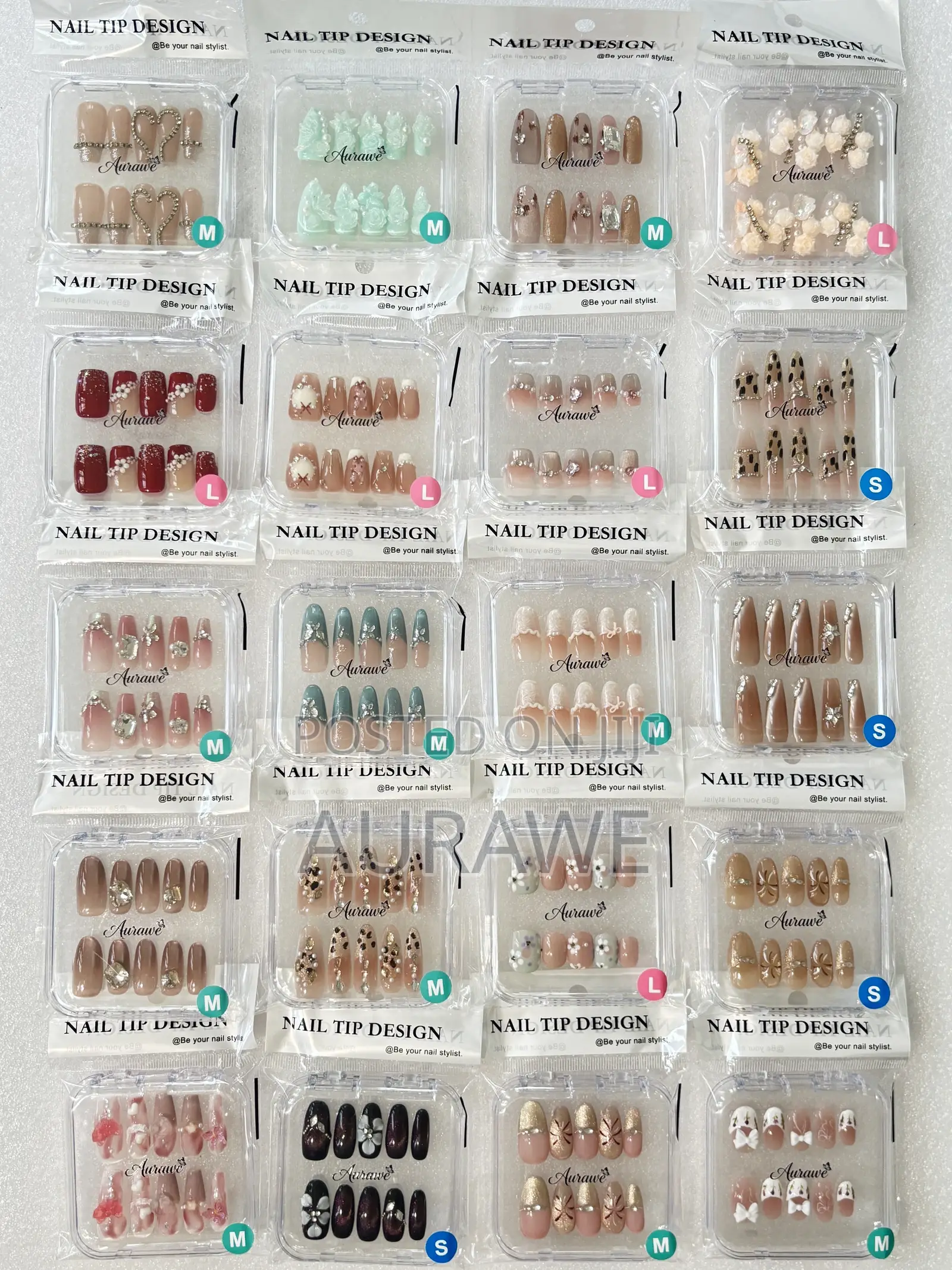 Wholesale Press-on Nails | Unique Designs | Aurawe