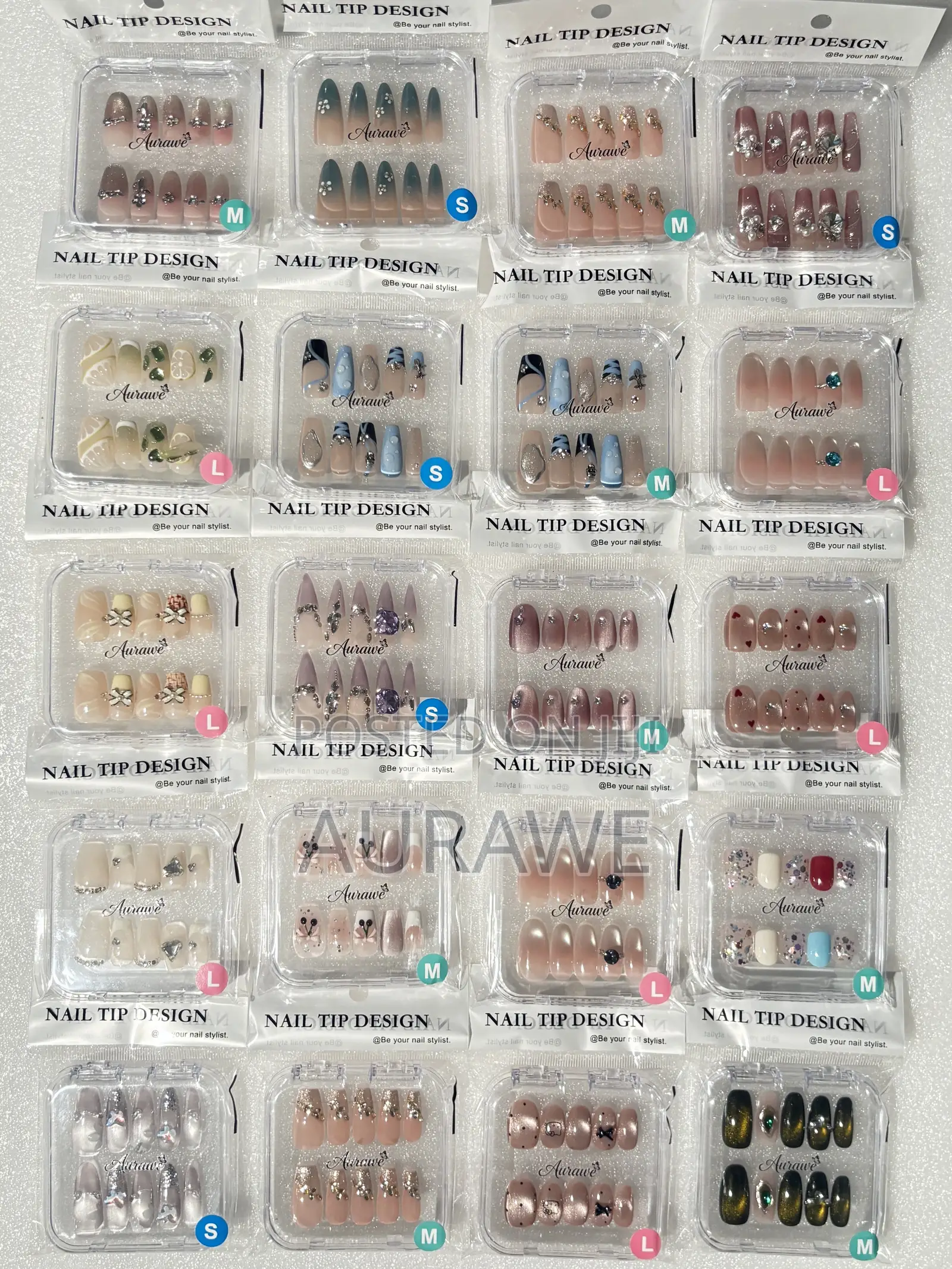 Wholesale Press-on Nails | Unique Designs | Aurawe