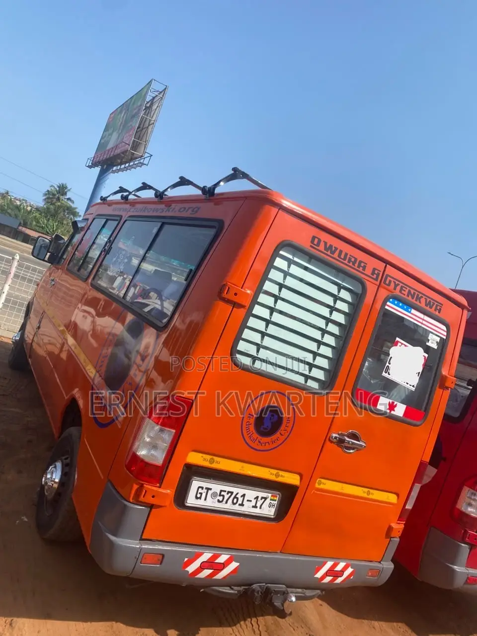Mercedes-Benz Sprinter 2007 Orange