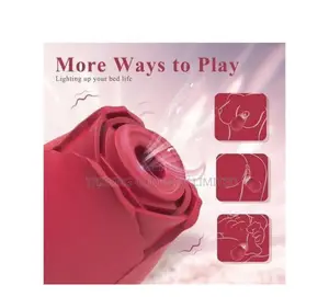 Rose Sucker Sex Toy Clitoral Vibrator for Woman