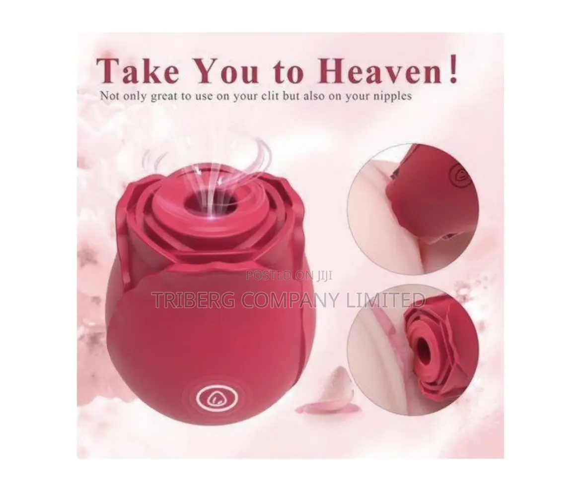 Rose Sucker Sex Toy Clitoral Vibrator for Woman