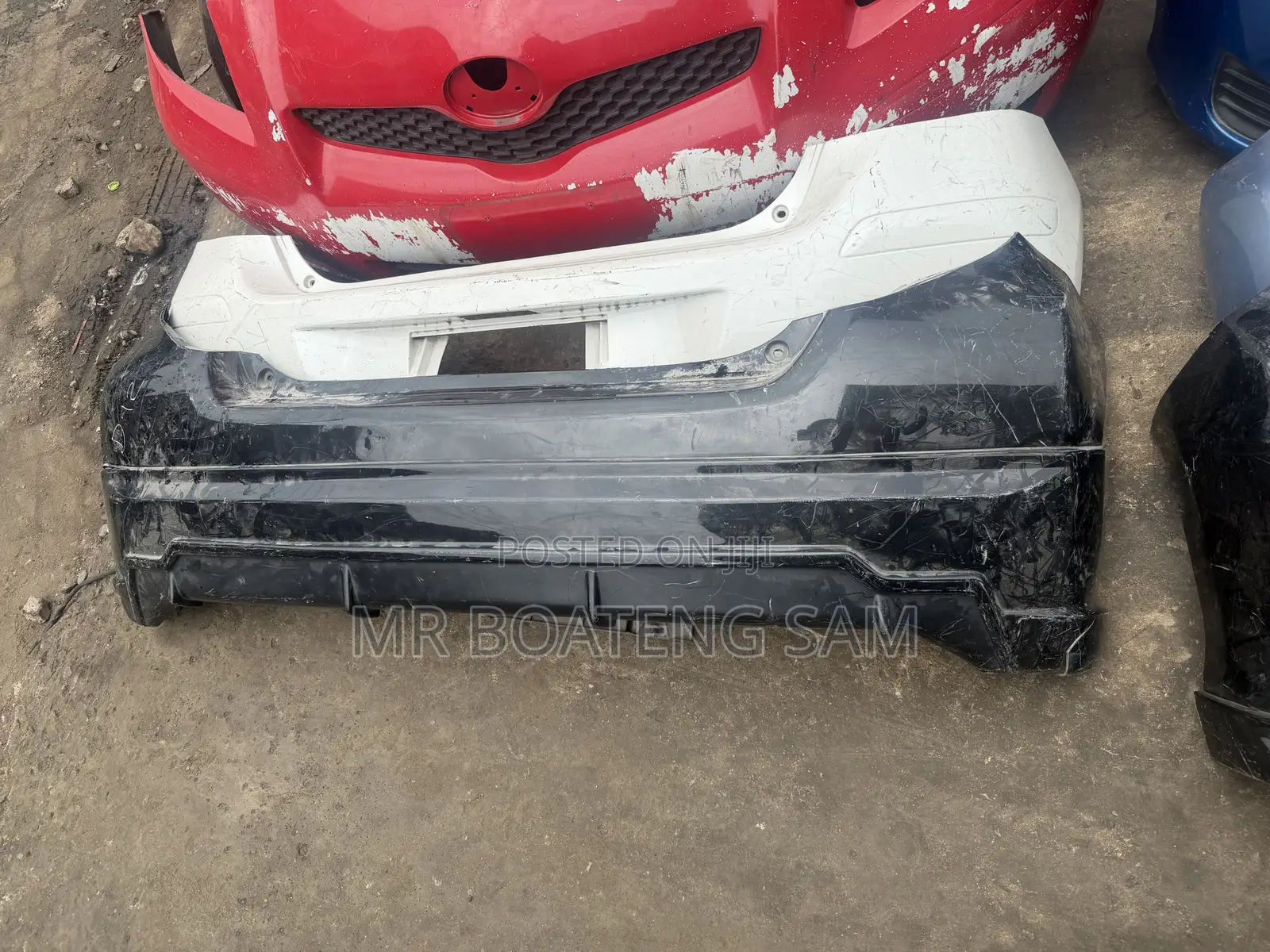 Toyota Vitz 2012 Rs Back Bumper