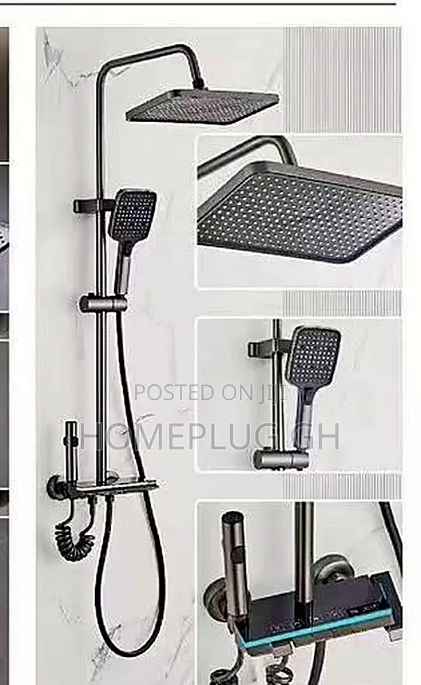 Shower Set – Gray (AL-8026)