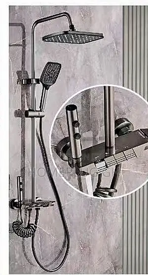 Shower Set – Gray (AL-012)