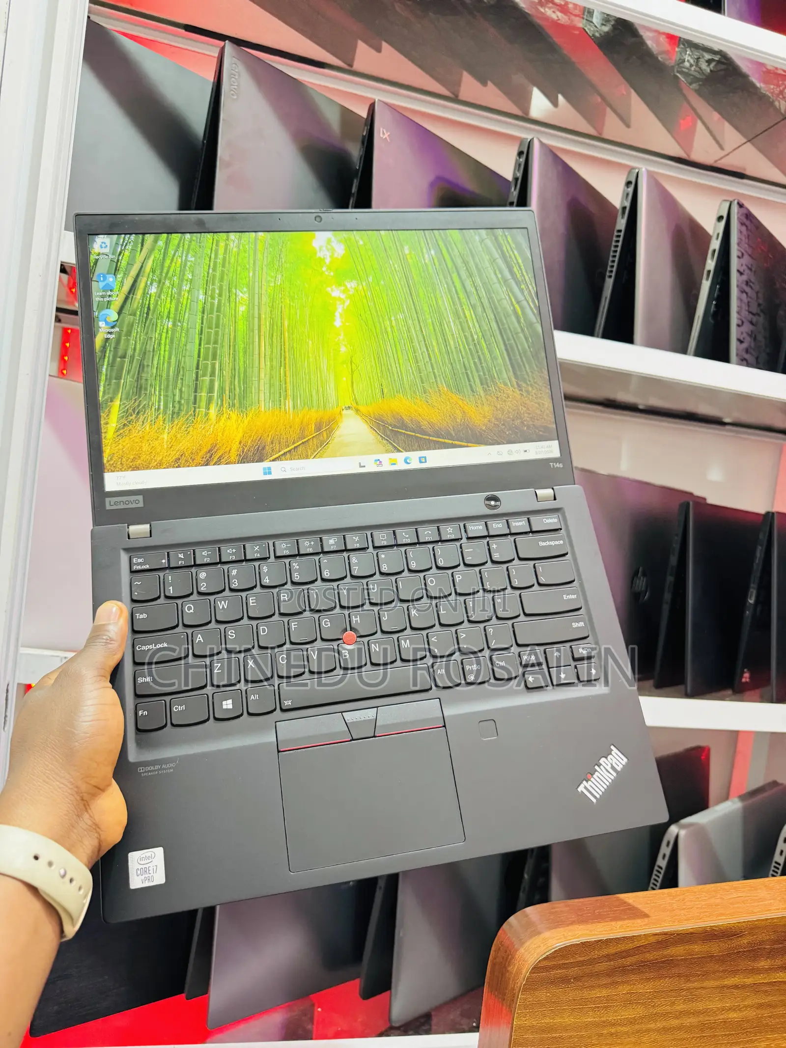 Laptop Lenovo ThinkPad T14s Gen 1 16GB Intel Core i7 SSD 256GB