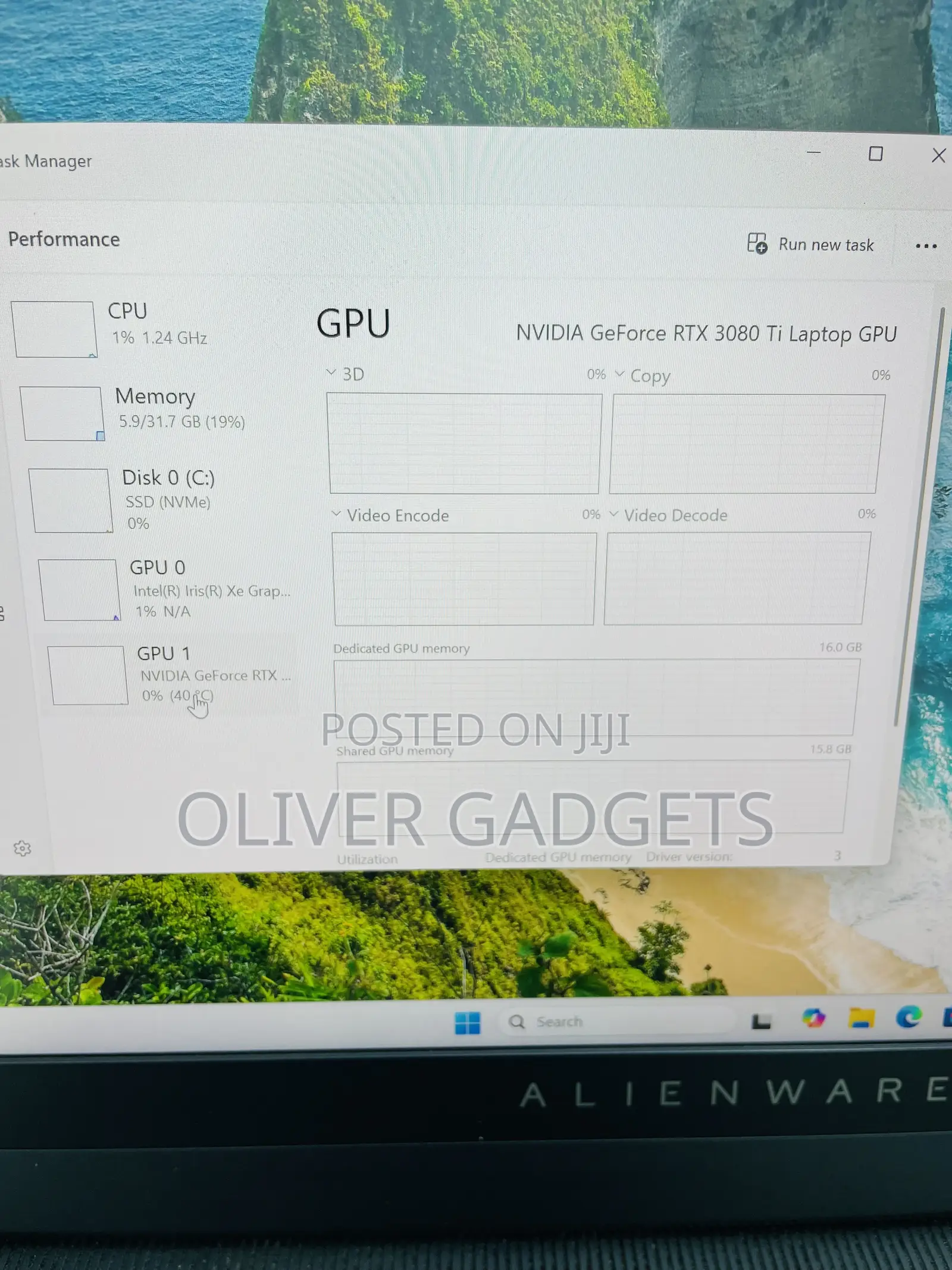 Laptop Alienware X15 r2 32GB Intel Core i9 SSD 2T