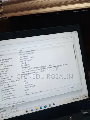 Laptop Lenovo ThinkPad T14 G2 16GB AMD Ryzen 5 SSD 256GB