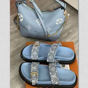 Ladies Designer Bag&slipper Combo