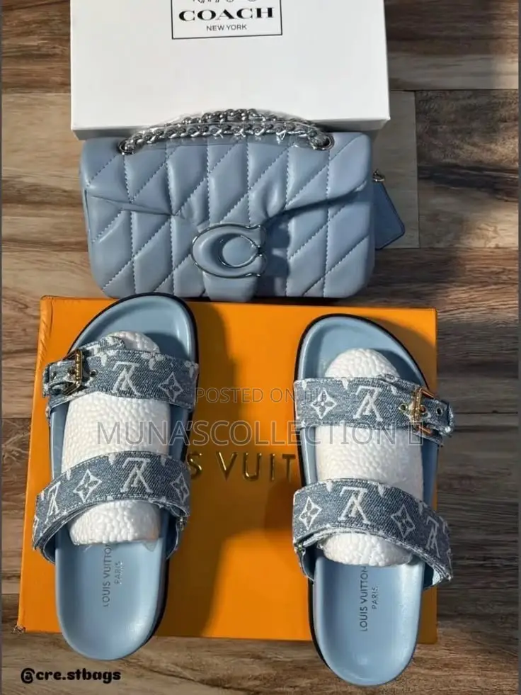 Ladies Designer Bag&slipper Combo