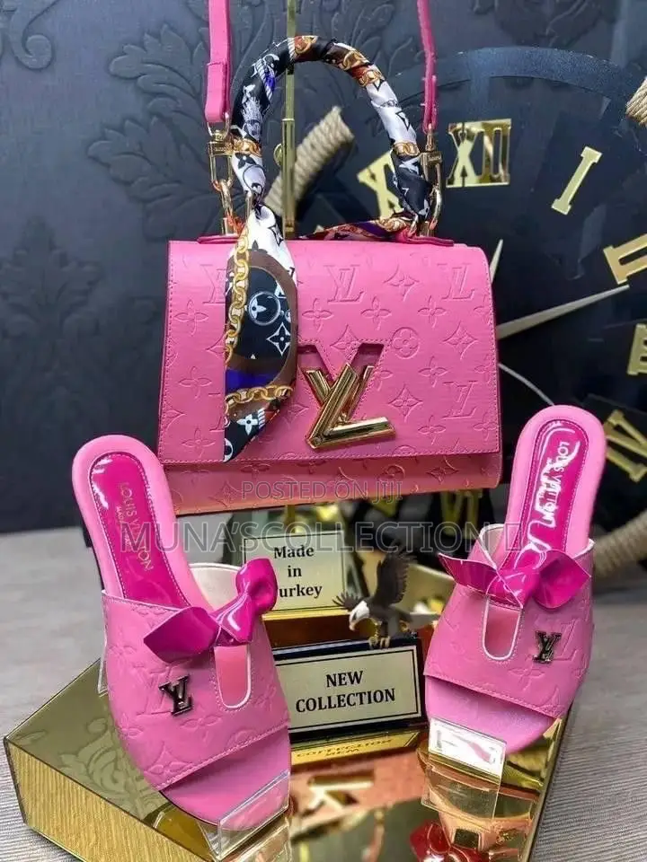 Ladies Designer Bag&slipper Combo