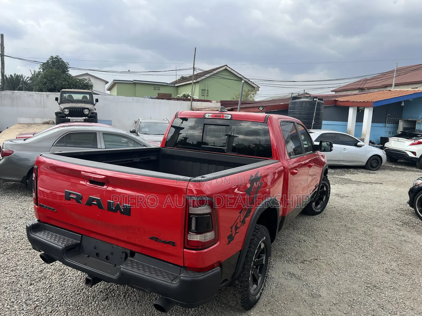 Dodge RAM 2019 Red