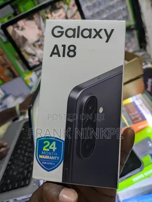 New Samsung Galaxy A18 128 GB Black